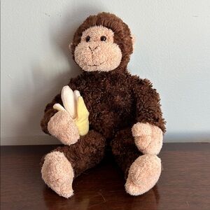 Gund Mambo Monkey Plush Stuffed Animal  31038 Banana 10"